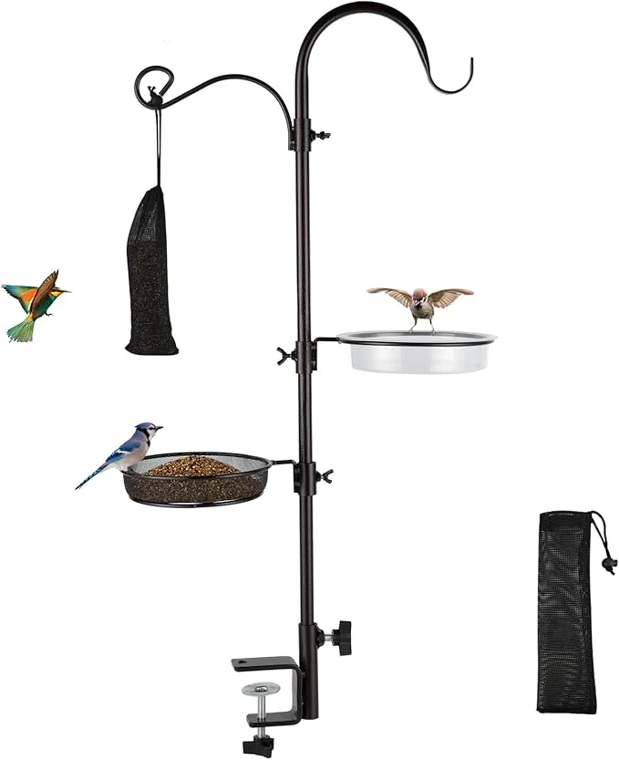 Quality Deck Bird Feeding Station Premium Multi Feeder Hanging Kit Enhanced