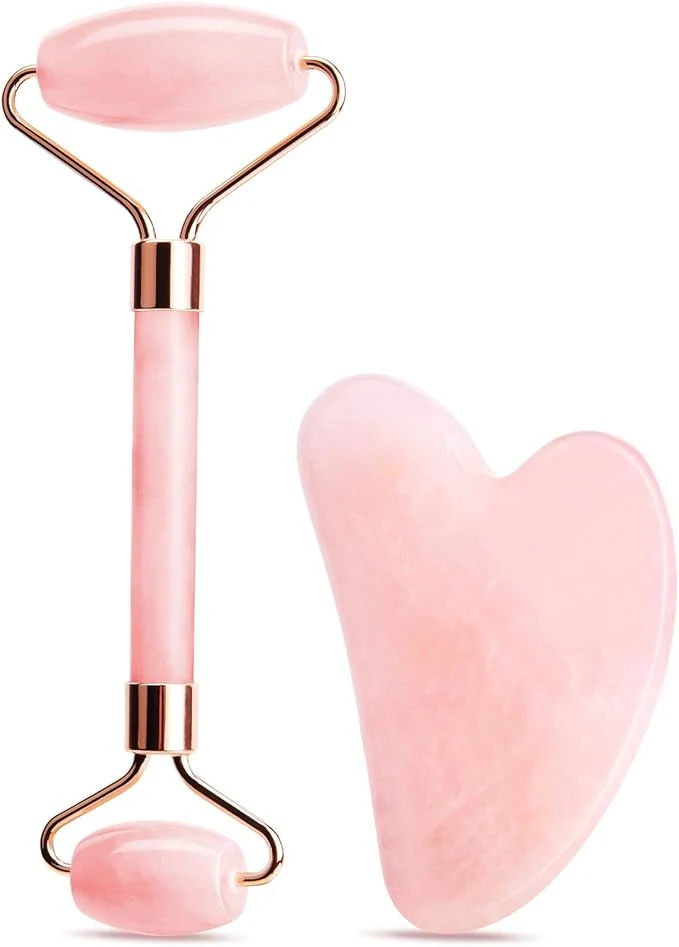 Smart URAQT Gua Sha Facial Tools Jade Roller Set Fashionable