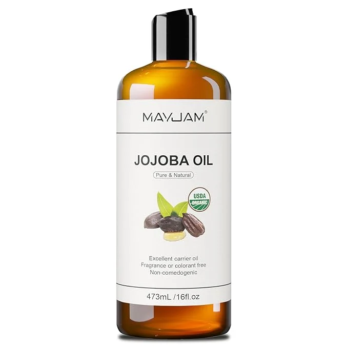 Dependable MAYJAM Jojoba Oil Organic USDA 16 Oz Pure Natural Jojoba Oils Reliable