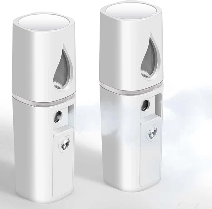Top-Quality GIVERARE 2 Pack Nano Facial Steamer Handy Mini Mister Crafted