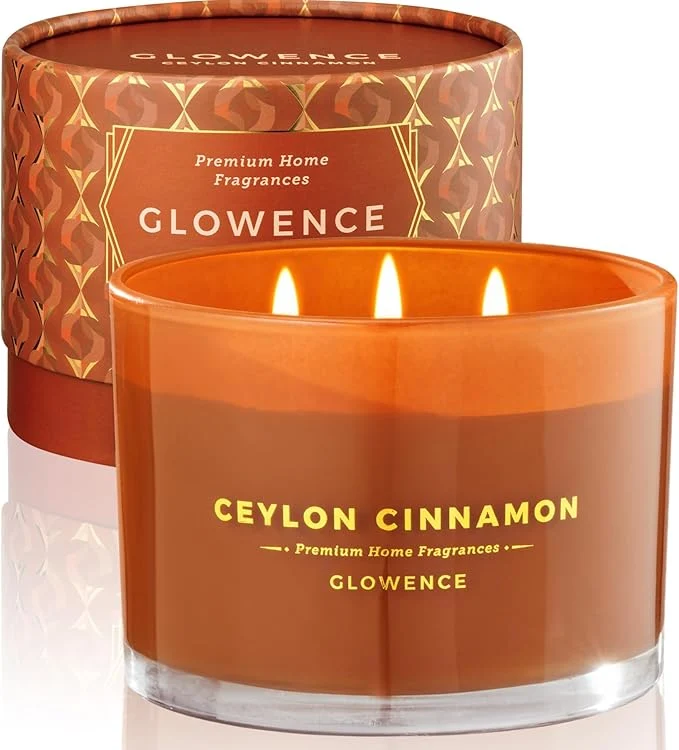 Safe Luxury Cinnamon Scented Fall Candle Effective