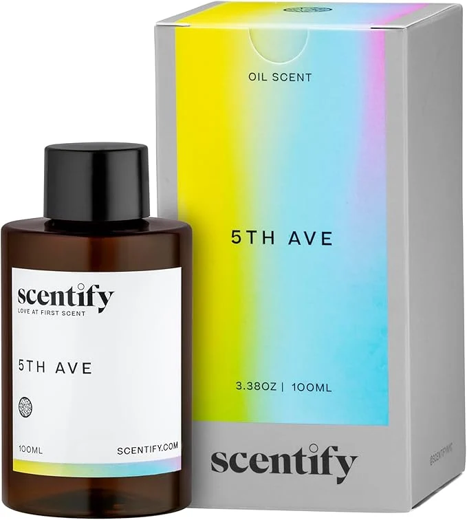 Comfortable Scentify 5th Ave Aroma Oil Refill Scent Detailed