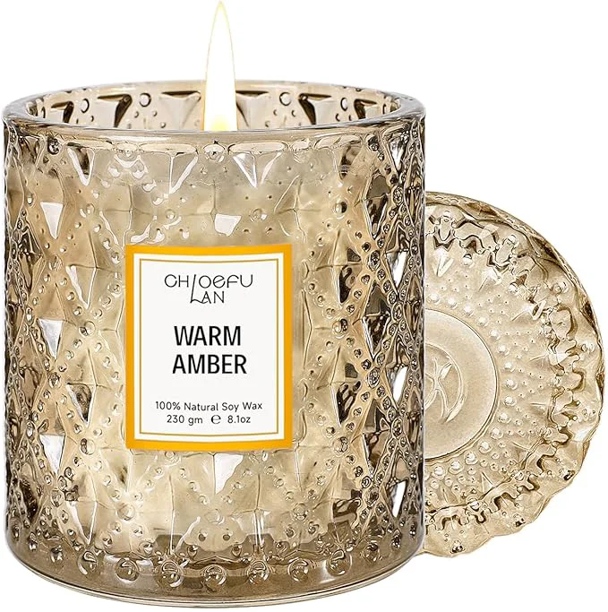 Official Chloefu LAN Amber Candles Luxury Candle Consistent