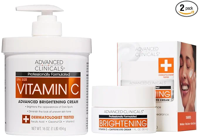 Specialty Advanced Clinicals Brightening Vitamin C Body Cream Lotion Vitamin C Top-Quality