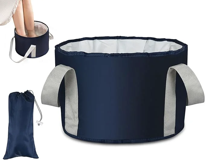 Soft Foot Soaking Tub Collapsible Bucket Enhanced