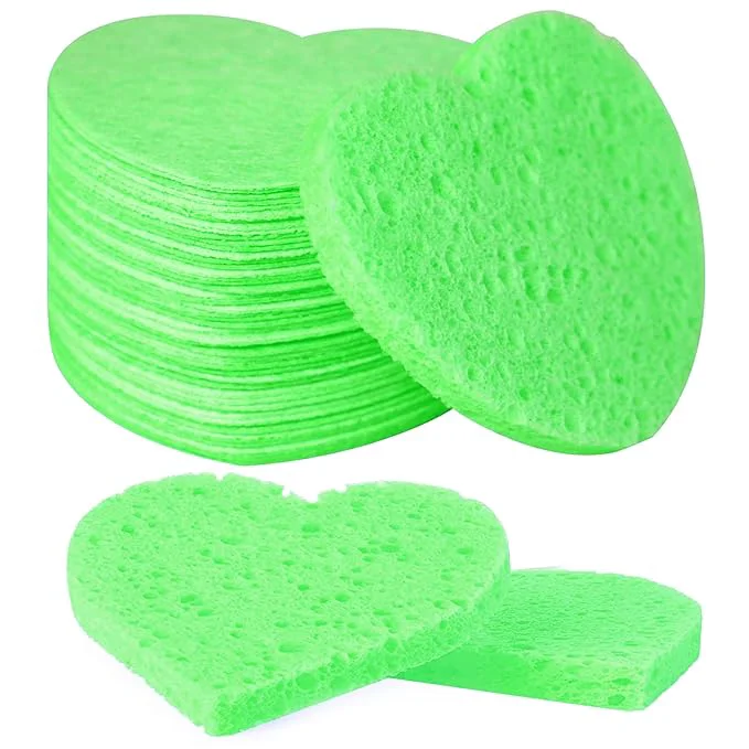 Practical 50-Count Facial Sponges Compressed Natural Cellulose Face Sponge Premium