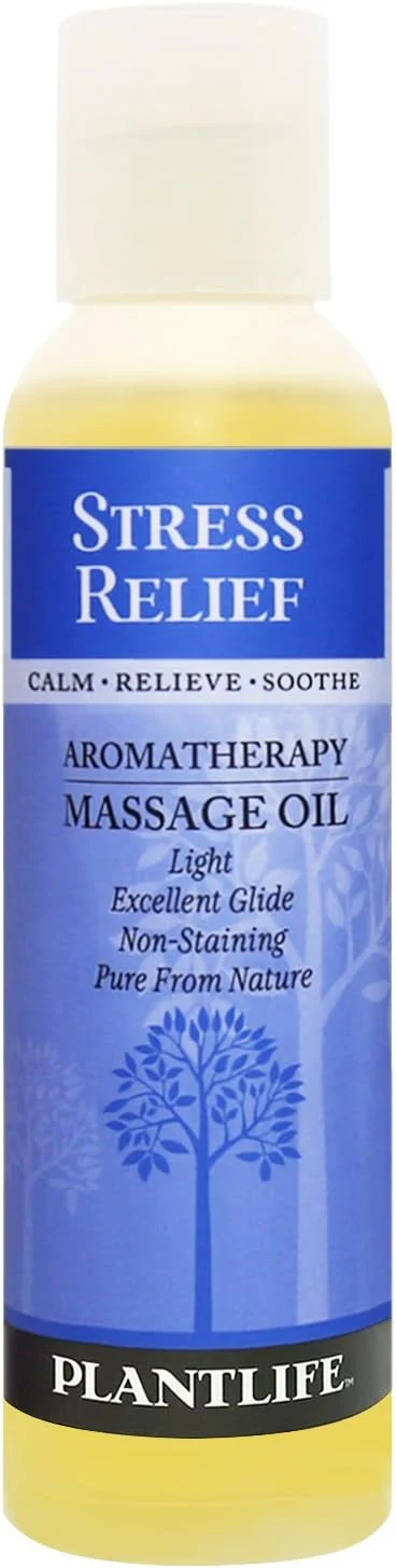 Minimalist Stress Relief Aromatherapy Massage Oil - 4oz Excellent