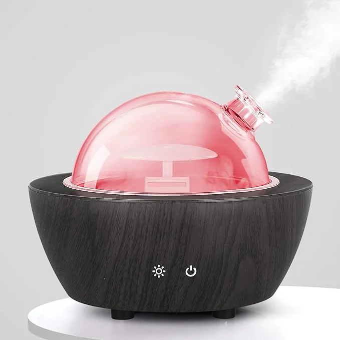 Stylish Glass Essential Oil Diffusers ，280ml Aromatherapy Diffuser Prestigious
