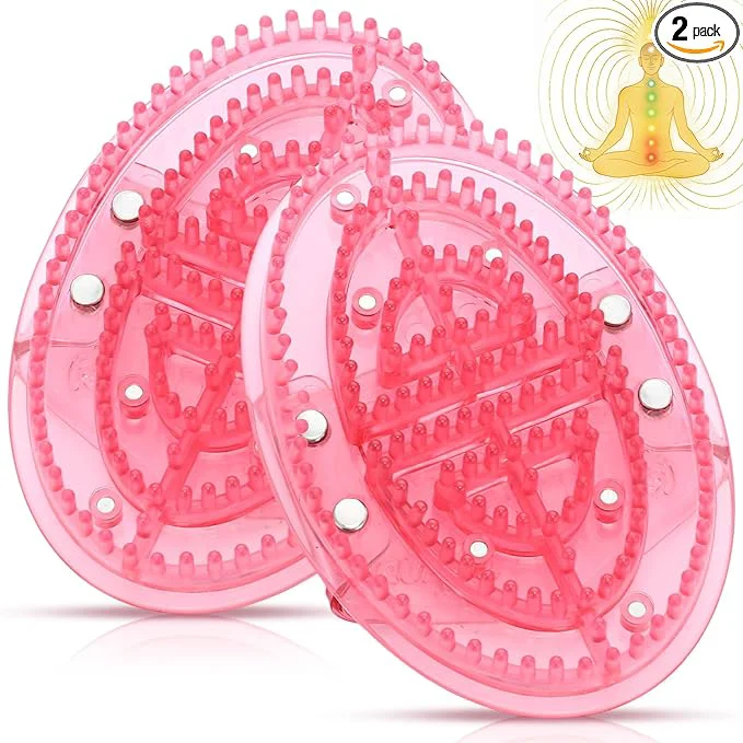 Efficient 2 Pcs Meridian Massage Brush Magnetic Full Body Meridian Brush Beauty Salon Top-Quality