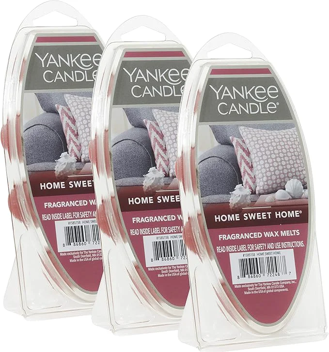 Traditional Yankee Candle Home Sweet Home Wax Melts I Reusable
