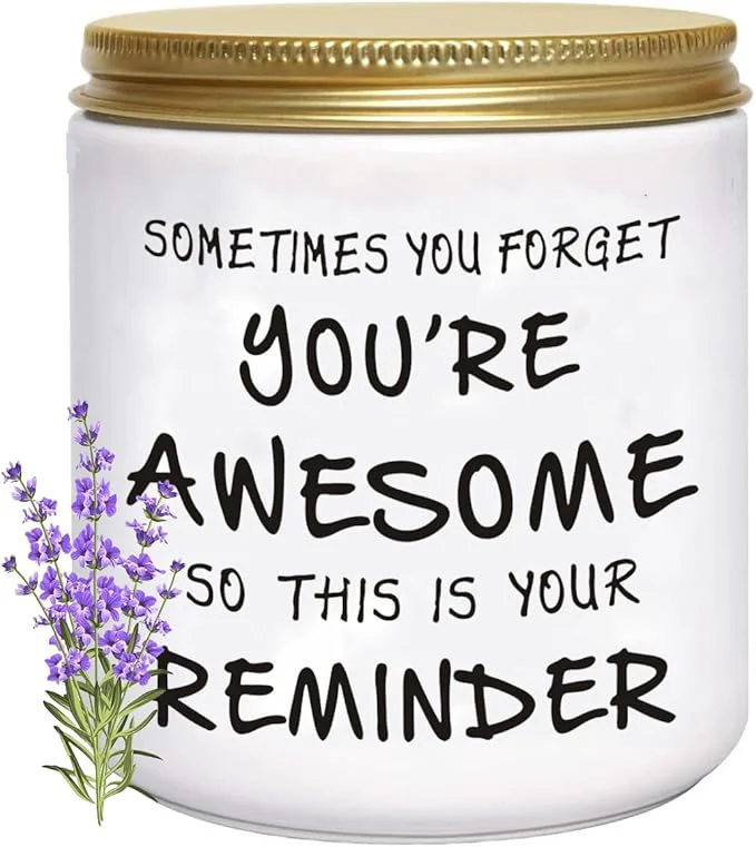 Eco-Friendly BFJLIFE Candles Gifts for Women Unique Inspirational Mothers Day Christmas Reusable