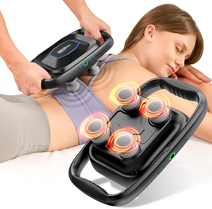 High-Quality BOB AND BRAD A1 4-Head Massage Gun Deep Tissue FSA Eligible HSA Eligible Sophisticated