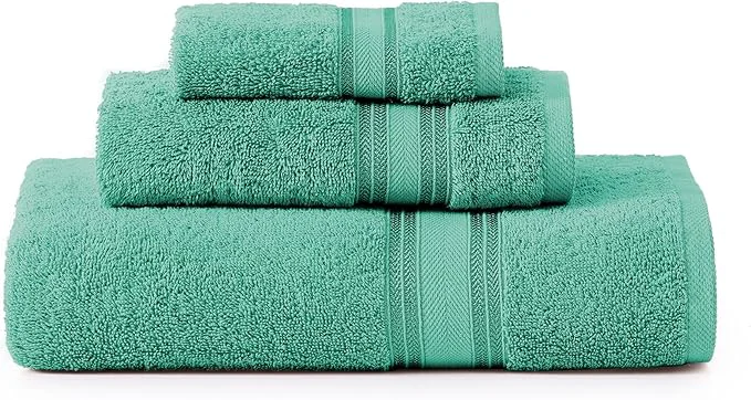 Optimized LANE LINEN Luxury Bath Towels Set Reusable