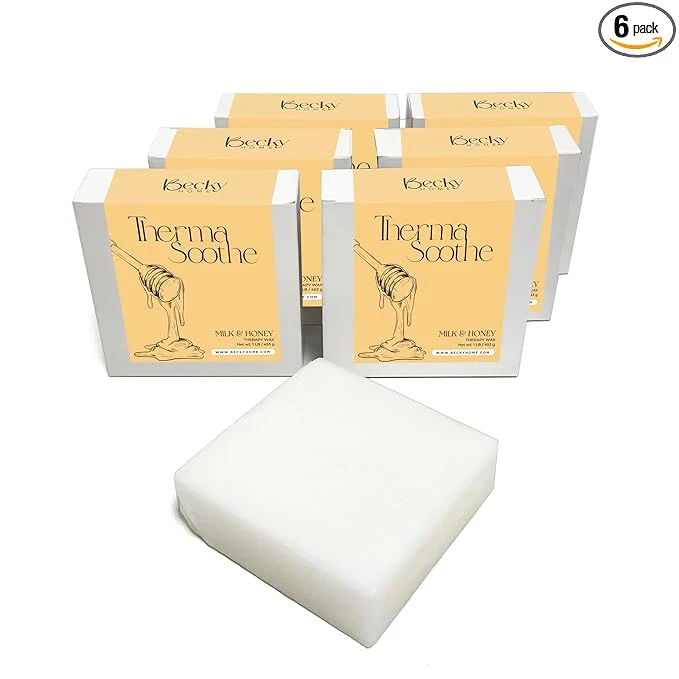 Green 6lb Milk and Honey Scented Paraffin Wax Paraffin Wax Breathable