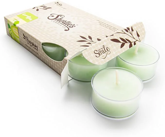 Pure Shortie's Candle Company Cucumber Melon Premium Tealight Candles High-Quality
