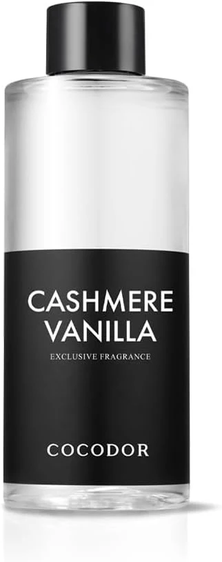 Comfortable COCODOR Reed Diffuser Oil Refill Cashmere Vanilla 6.7oz 1 Pack Aromatherapy Detailed