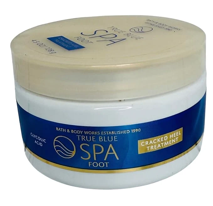 Reusable Bath and Body Works True Blue Spa Cracked Heel Treatment 4.5 Ounces Fast
