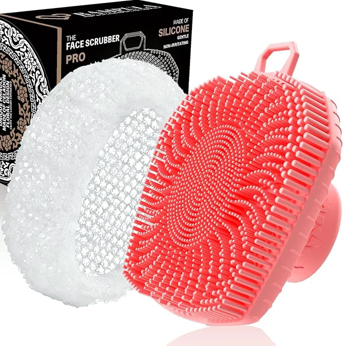 Outstanding RamPula Face Scrubber African Net Silicone Exfoliating Brush Expertly Made