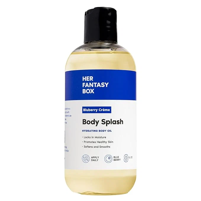 Easy-to-Use Her Fantasy Box Body Splash Blueberry Crème Fragrance Oil – Fruity Creamy Artisan