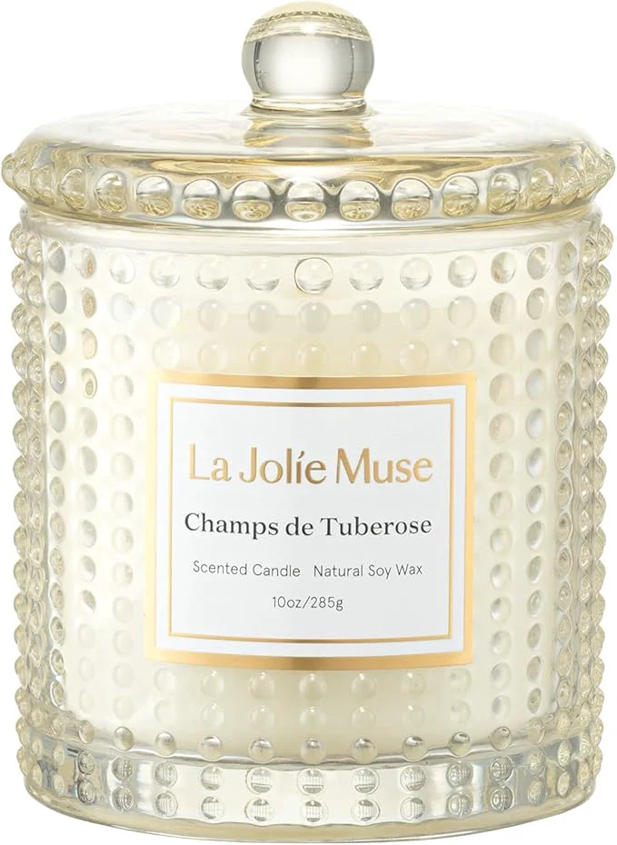 Trendy LA JOLIE MUSE Champs de Tuberose Scented Candle User-Friendly