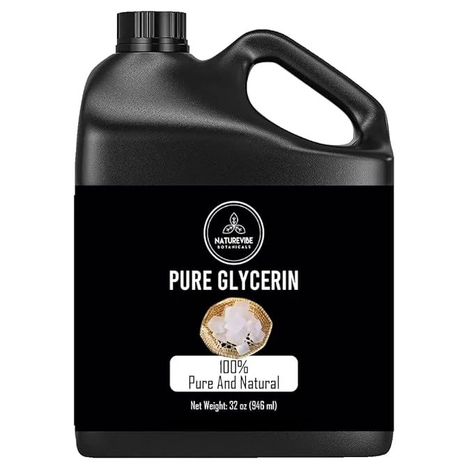 Functional Naturevibe Botanicals Glycerine Liquid Oil 32 Ounces Pure and Natural Optimized
