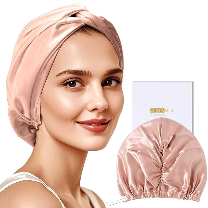 Classic ZIMASILK 22Momme Mulberry Silk Sleep Cap Fast