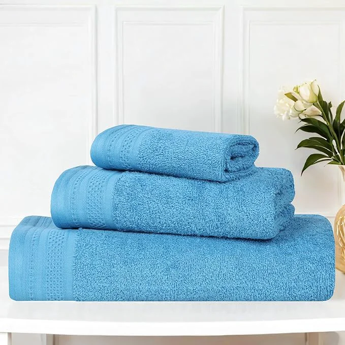 Safe Superior Honeycomb Cotton Medium Weight Towels Certified