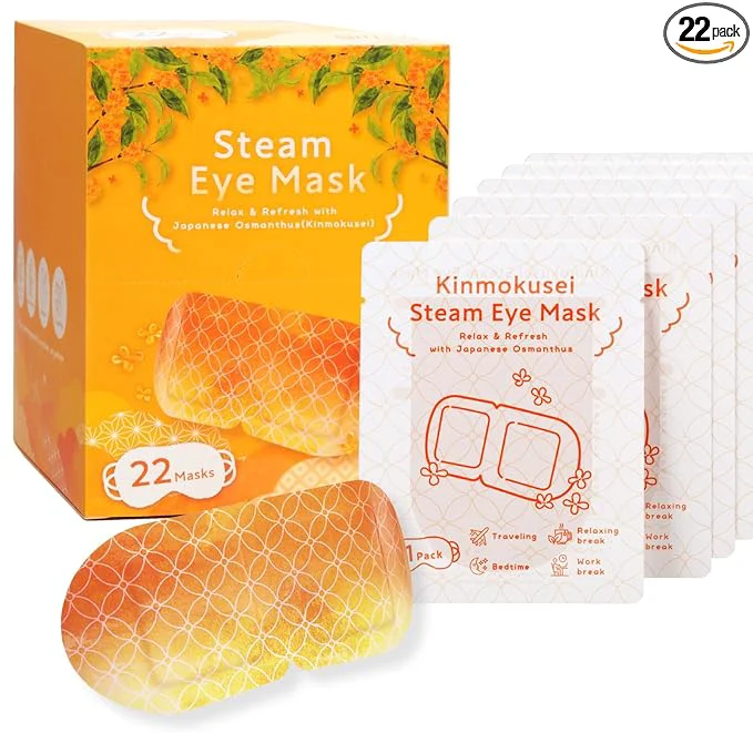 Fast HIBINO Steam Eye Mask Self-Heating Warm Eye Masks Excellent