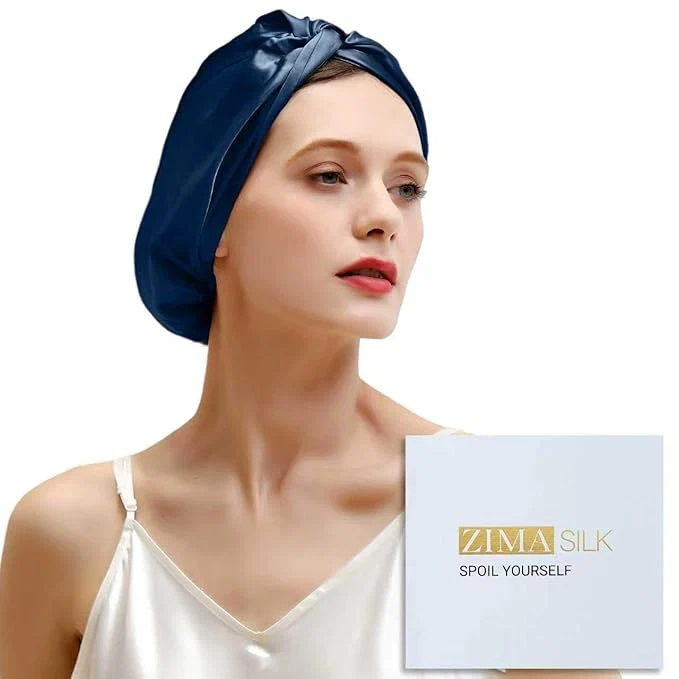 Sophisticated ZIMASILK 22 Momme Mulberry Silk Bonnet Smooth