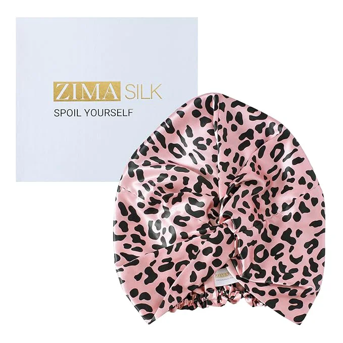 Smooth ZIMASILK 22 Momme Mulberry Silk Bonnet Contemporary
