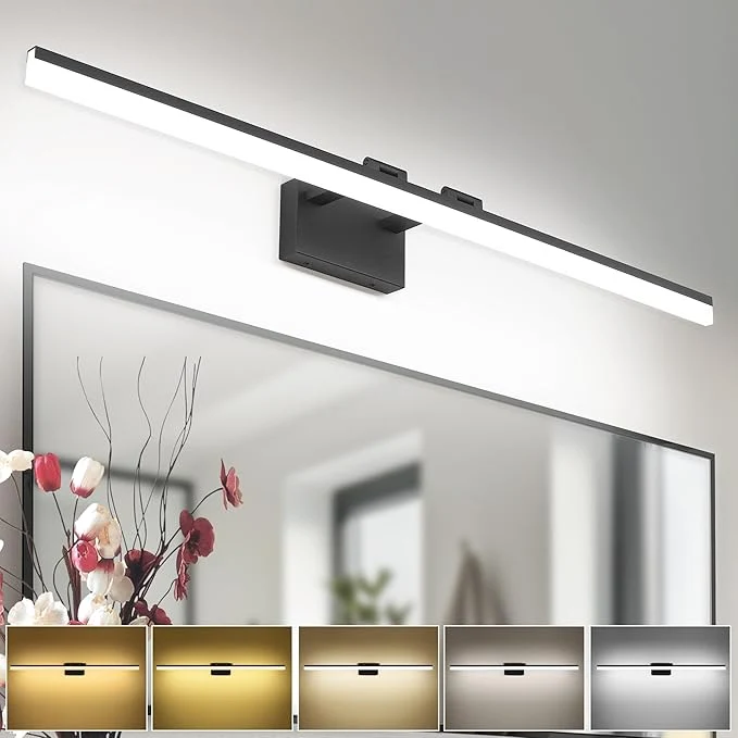 Luxury SOLFART 5 Color Temperature Dimmable 47.2 Inch Bathroom Light Fixtures Over Top-Quality