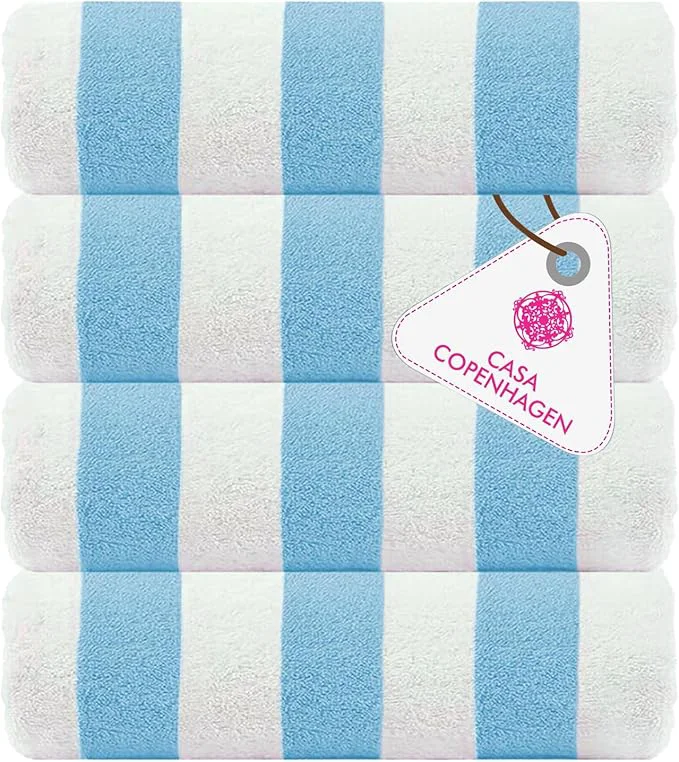 Smart CASA COPENHAGEN Cabana Beach Towel Designed in Denmark Rough and Tough Selected