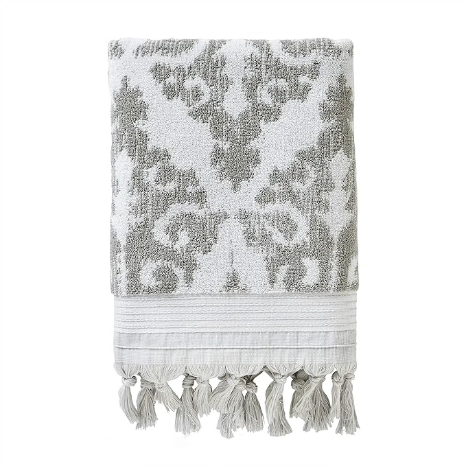 Casual SKL Home Mirage Fringe Turkish Cotton Bath Towel Classic
