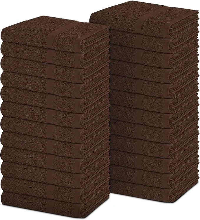 Breathable Pearl Linens Pack of 24 Cotton Hand Towels Salon Towels Versatile