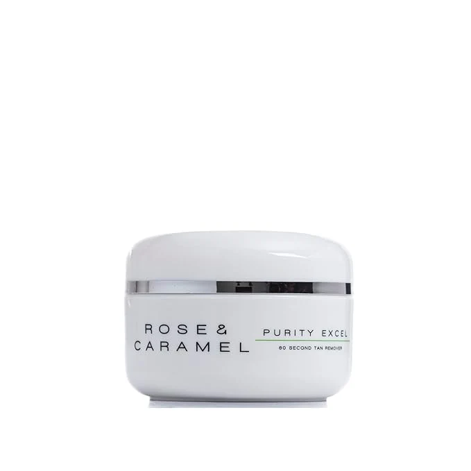 First-Class Rose Caramel Purity Excel 60 Second Self Tan Removing Scrub 200ml Enhanced