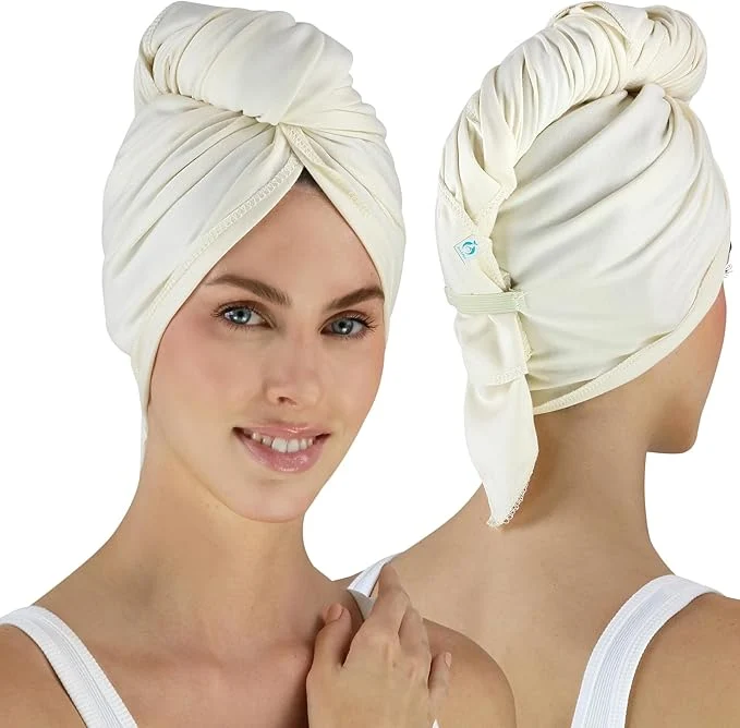 Proven Hair RePear The Hair Towel – Standard 21 x 44 Cotton Hair Towel Elegant