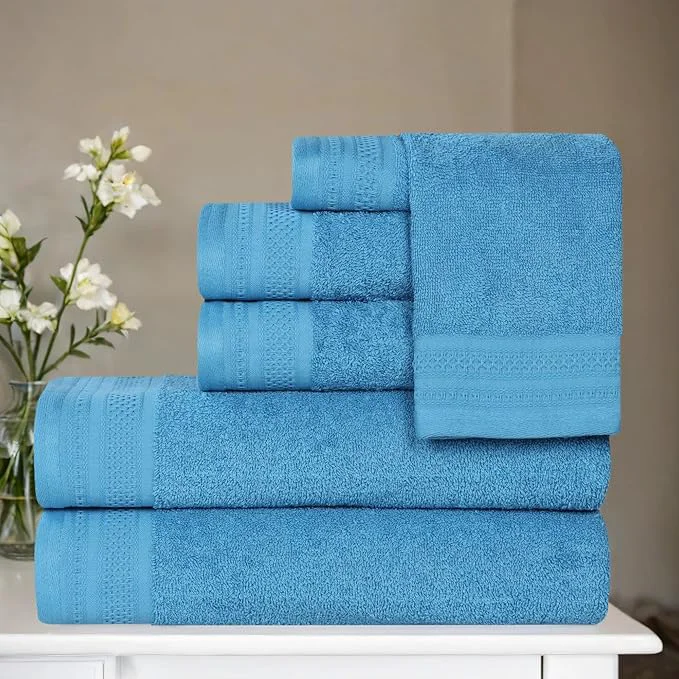 Quality Superior Honeycomb Cotton Medium Weight Towels Practical
