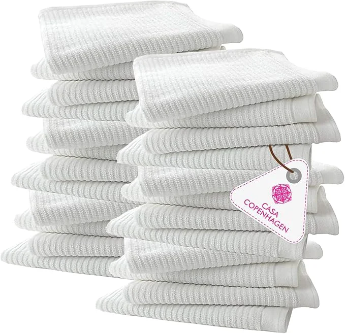 Dependable CASA COPENHAGEN Ribbed Bar Mop Towels Crafted