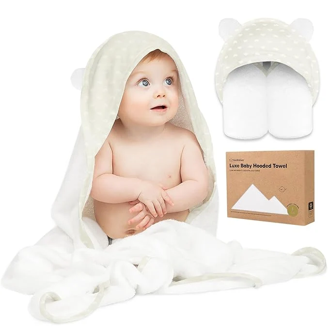 Reusable KeaBabies Hooded Baby Towel for Newborn Consistent