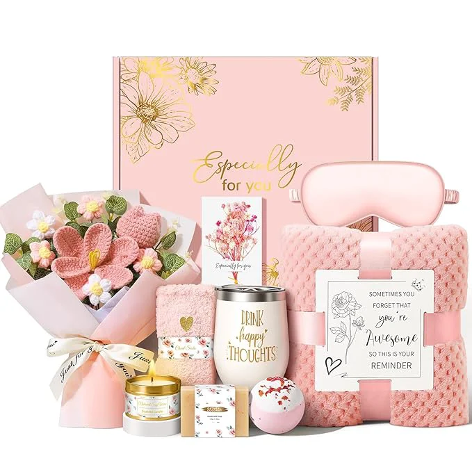 Outstanding Birthday Gifts for Women Gift Baskets for Women Self Care Spa Set Get Well Eco-Friendly