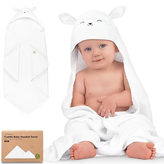 Sophisticated KeaBabies Hooded Baby Towel for Newborn Trendy