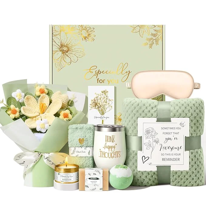 User-Friendly Birthday Gifts for Women Gift Baskets for Women Self Care Spa Set Get Well High-Quality