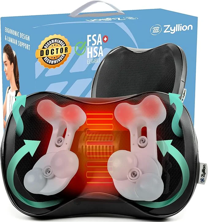 Lightweight Zyllion Shiatsu Back and Neck Massager Refined