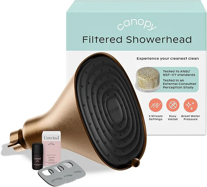 Exceptional Canopy Filtered Shower Head Healthy