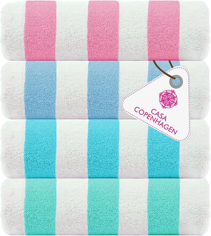 Trendy CASA COPENHAGEN Cabana Beach Towel Designed in Denmark Rough and Tough Official