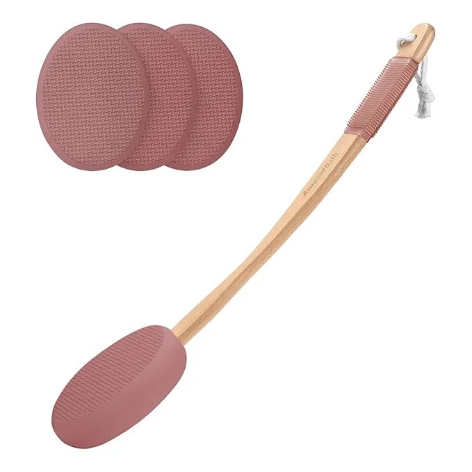 Powerful AmazerBath Lotion Applicator for Back 4 Pads Fast