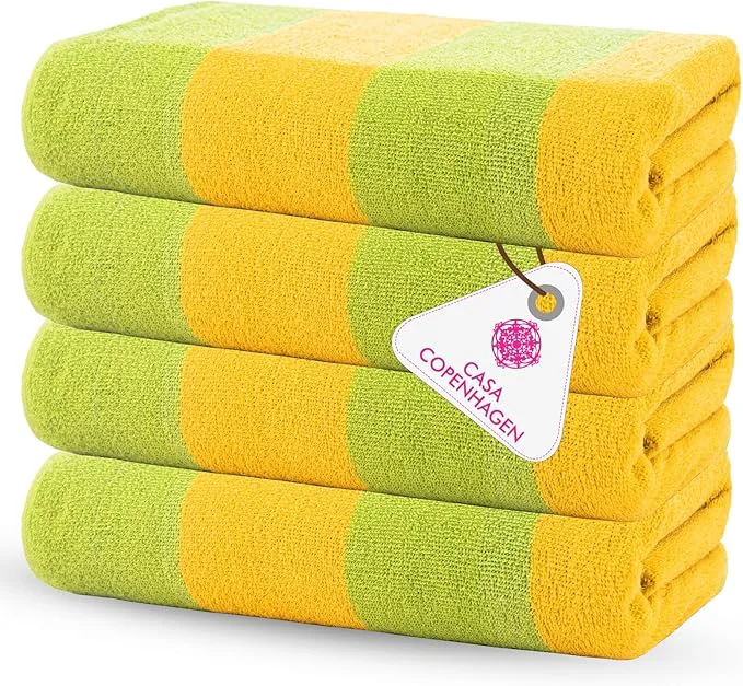 Innovative CASA COPENHAGEN Malibu Beach Towels Designed in Denmark Rough and Tough Proven