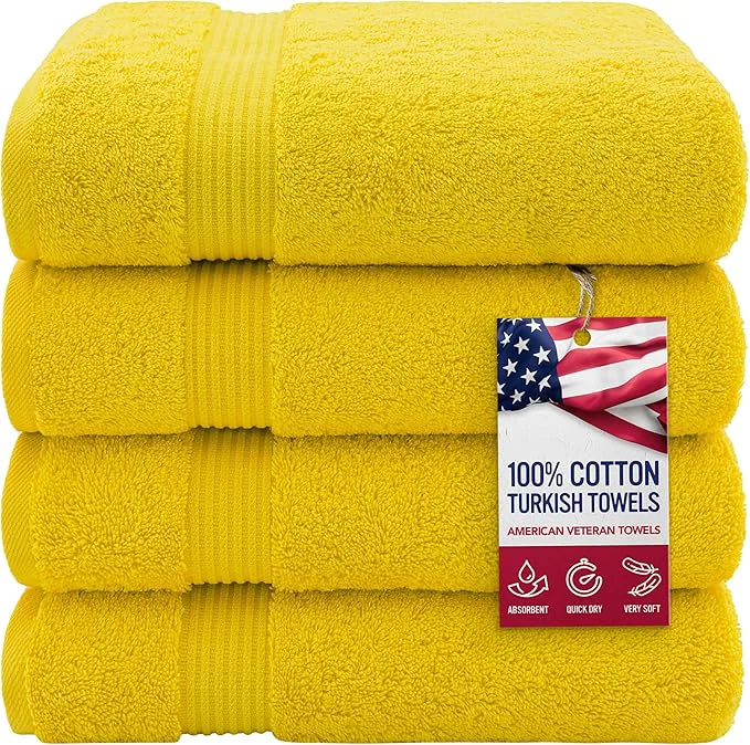Superior American Veteran Towel Cotton Turkish Bath Towels Functional