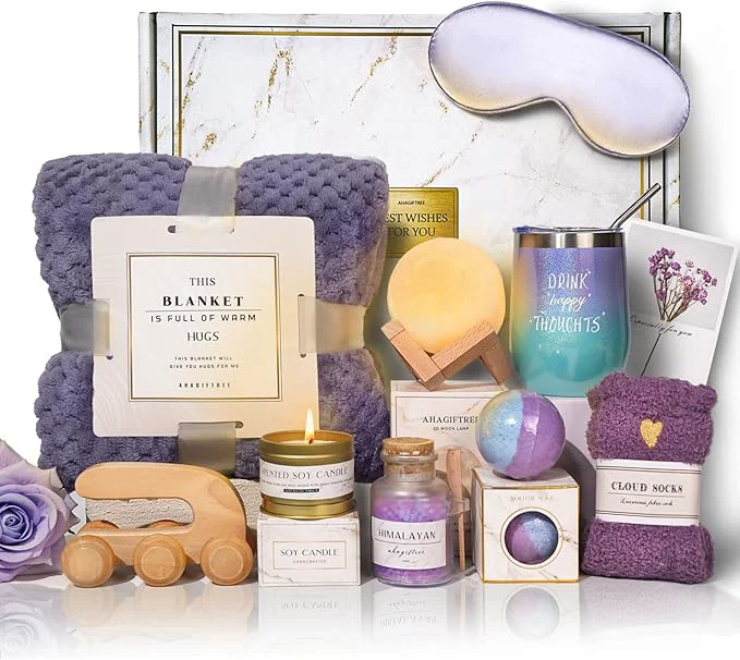 Verified AHAGIFTREE Birthday Gifts for Women Gift Basket for Women High-Grade