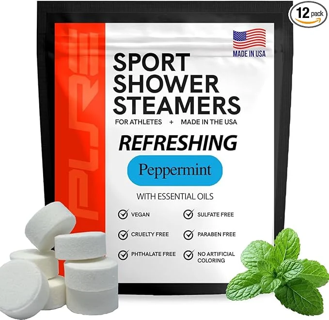 World-Class Pure Refreshing Sport Shower Steamers Premium Material